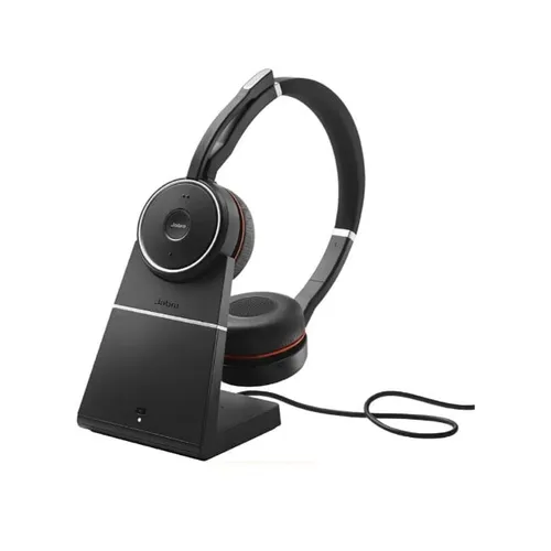 Jabra Evolve 75 SE Link380a UC Stereo Stand Bluetooth Headset