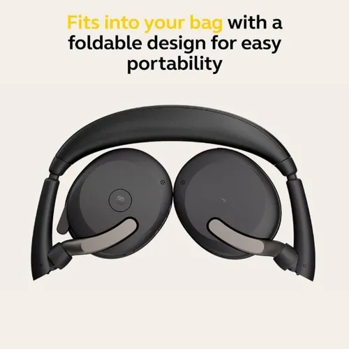 Jabra Evolve2 65 Flex MS Stereo Wireless Headset with Link 380a Adapter