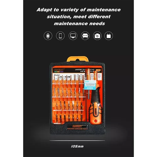 Jakemy JM-8101 33 in 1 Precision Magnetic Screwdriver Tool Kit