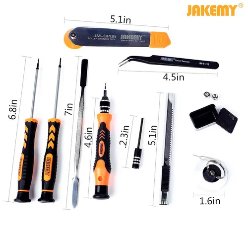 Jakemy JM-8139 Household Maintenance Screwdriver Set Hardware Tool kit