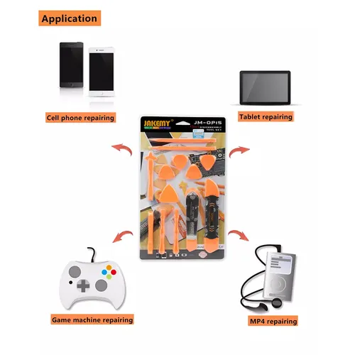 Jakemy JM-OP15 13 in 1 Disassembly Tool Set