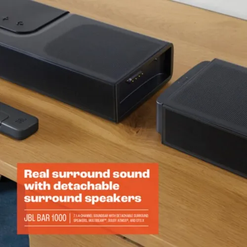 JBL Bar 1000 880W 7.1.4-Channel Dolby Atmos Soundbar System