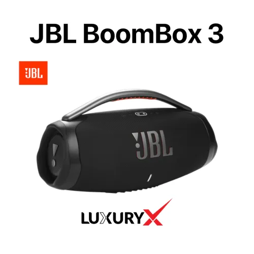 JBL Boombox 3 Portable Bluetooth Speaker – Powerful 80W Subwoofer | 24H Playtime | IP67 Waterproof