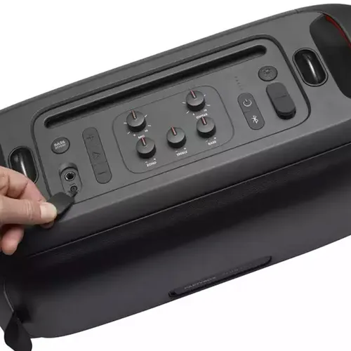 JBL PartyBox On The Go Portable Dual Mic Bluetooth Speaker