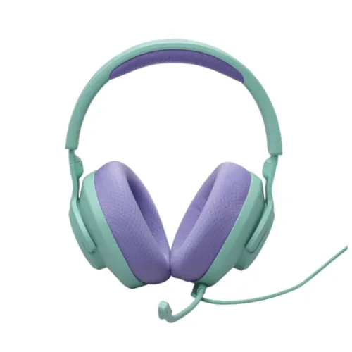 JBL Quantum 100M2 Wired Over-Ear Gaming Headset – Cyan