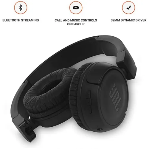 JBL T460BT Wireless On-Ear Headphones