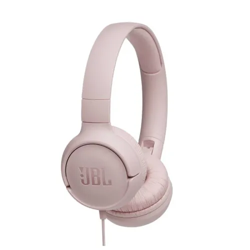 JBL Tune 500 Pure Bass Wired Headphone – Pink