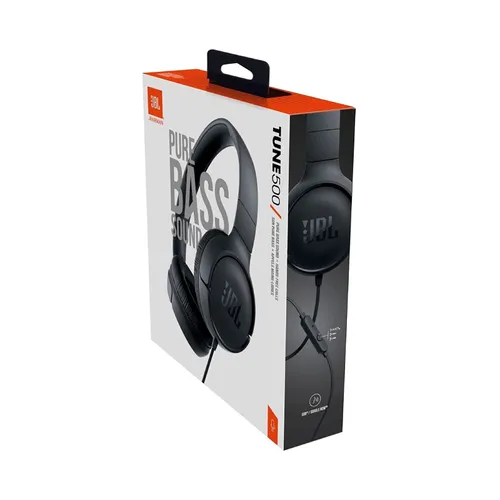 JBL TUNE 500 – Wired On-Ear Headphones