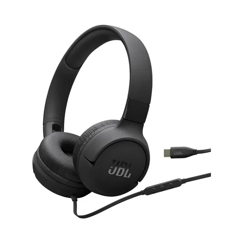JBL Tune 520C USB-C Wired on-Ear Headphones