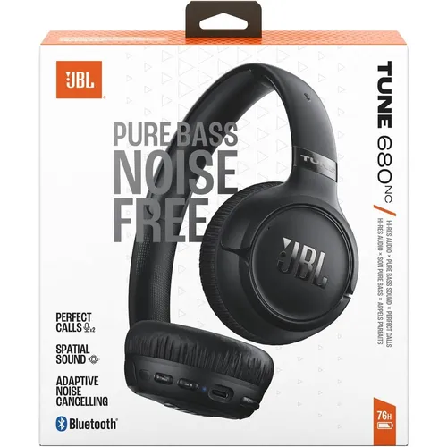 JBL Tune 680 NC Wireless On-Ear Bluetooth Headphones