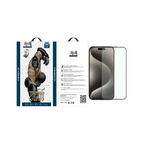 JC COMM 5D Tempered Glass for iPhone 15 Series