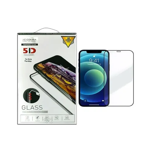 JC COMM 5D Tempered Glass for iPhone 6G to iPhone X Series