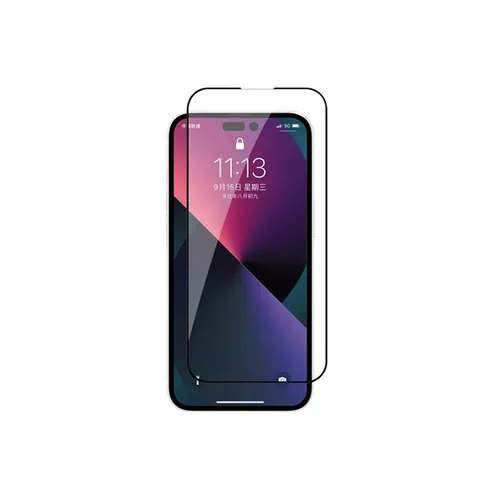 JC COMM Explorer Series Tempered Glass Screen Protector for iPhone 14 Pro