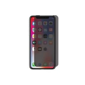 JC COMM Privacy Anti Peeping Full Curve Glass for iPhone X