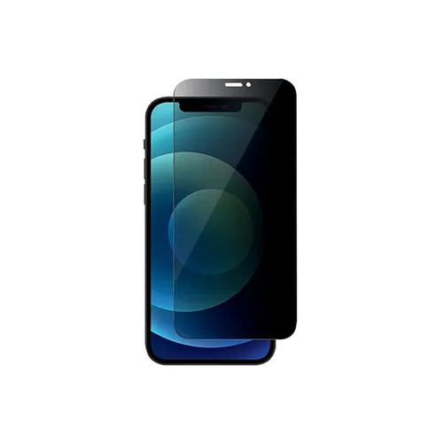 JC COMM Privacy Tempered Glass Screen Protector for iPhone 12 Mini