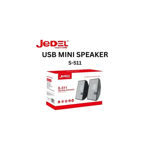 JEDEL S-511 2.0 USB MINI SPEAKER (6m)