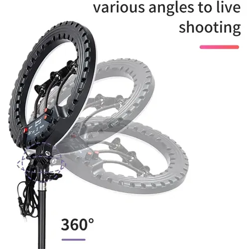 JMARY FM-14R 14 Inch Selfie Ring Light