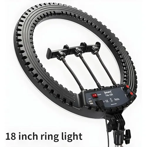 JMARY FM-18R 18 Inch Selfie Ring Light