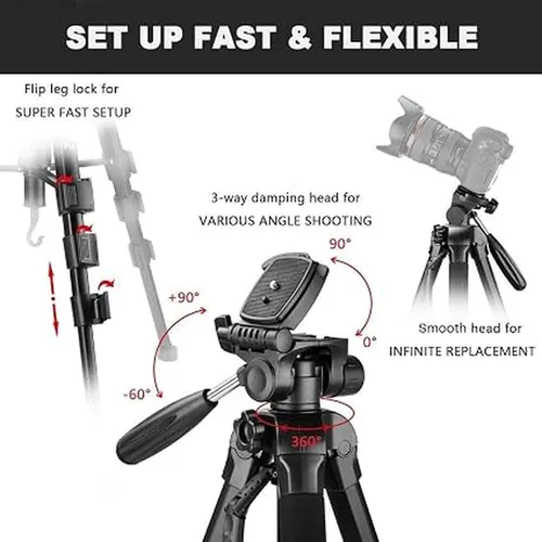 JMARY KP-2264 Professional Tripod