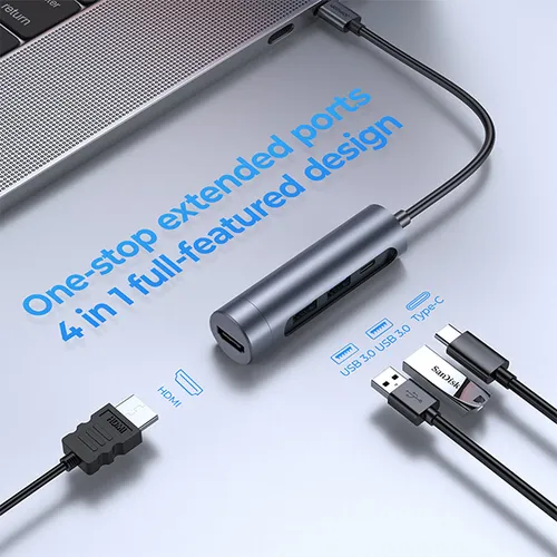 JOYROOM 4 in 1 Concealed Docking Station