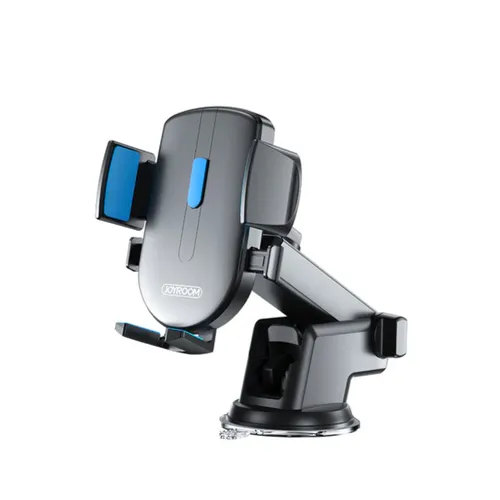 Joyroom car phone holder with telescopic extendable arm for dashboard and windshield black (JR-OK3)