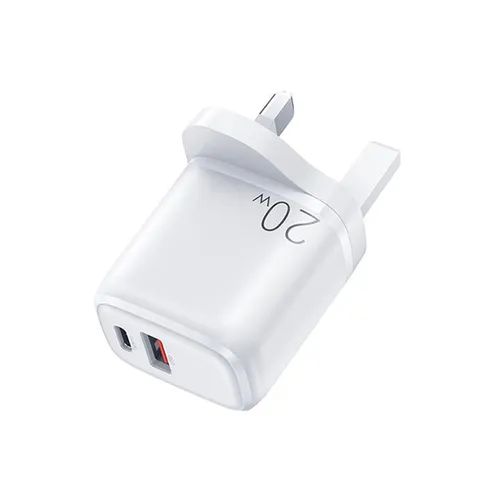 JOYROOM Dual Port Fast Charger 20W PD+QC 3.0 ZQ-LG3028E3