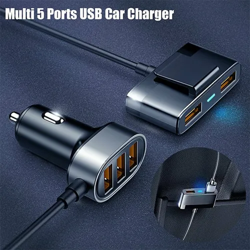 Joyroom JR-CL03 6.2A Multi 5 Ports USB Smart Car Charger