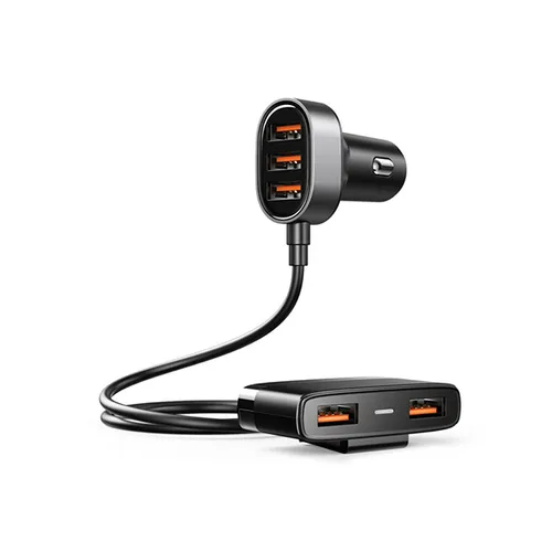Joyroom JR-CL03 6.2A Multi 5 Ports USB Smart Car Charger