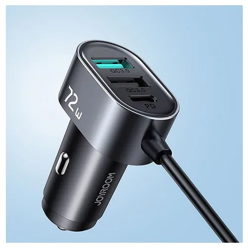 Joyroom JR-CL05 72W 5 Multi-port 2PD+QC3.0 Fast Car Charger
