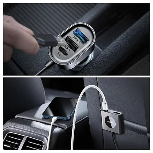 Joyroom JR-CL05 72W 5 Multi-port 2PD+QC3.0 Fast Car Charger