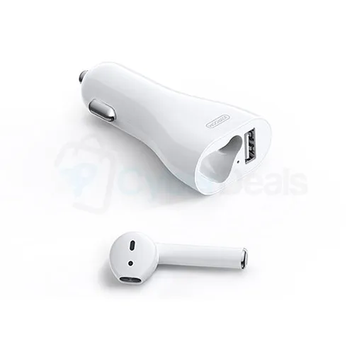 Joyroom JR-CP1 Car Charger with Bluetooth Earphone