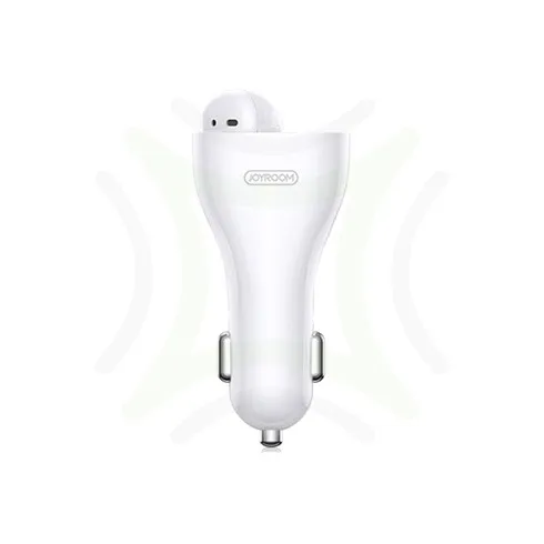 Joyroom JR-CP1 Car Charger with Bluetooth Earphone