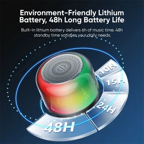 Joyroom JR-ML03 Transparent Bluetooth Wireless Speaker with Light