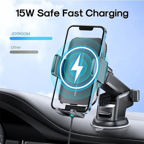 Joyroom JR-ZS245 15W Auto Alignment Wireless Car Charger Holder