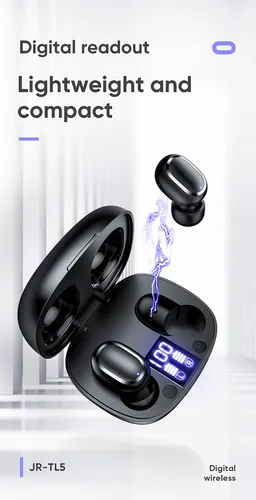 JOYROOM Mini 3 LED Battery Display TWS Earphone JR-TL5