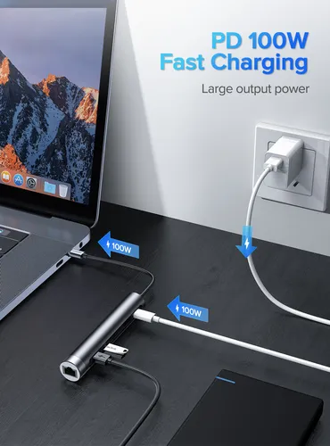 JOYROOM S-H111 7 in 1 Concealed Docking Station