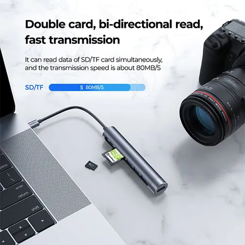 JOYROOM S-H112 7 in 1 Concealed Docking Station