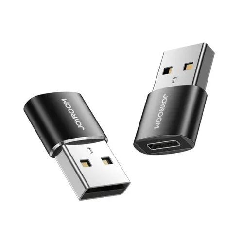 JOYROOM S-H152 USB Male to Type-C Female Adapter Converter - 2 PCS