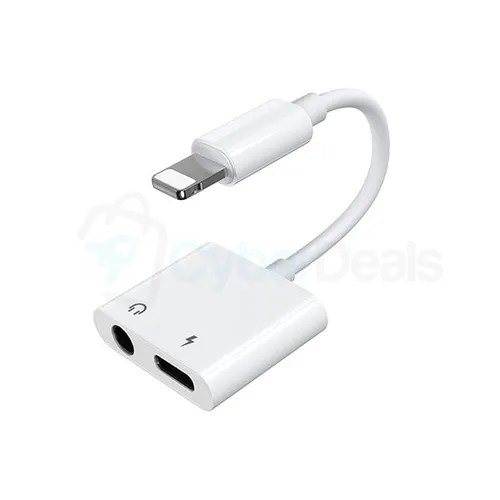 Joyroom S-Y104 3.5mm Audio &amp; Lightning Charging Adapter