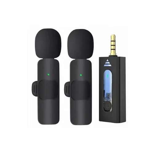 K35 3.5mm Dual Wireless Microphone