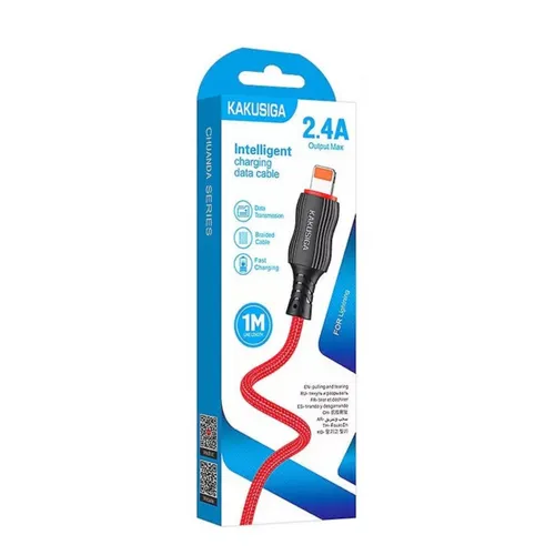 Kakusiga KSC-807 Intelligent USB to Lightning Charging Braided Data Cable