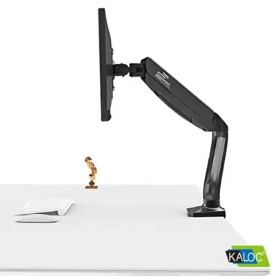 Kaloc DS90 – Gas Spring Single Arm Computer Monitor Stand for 17-32 inch