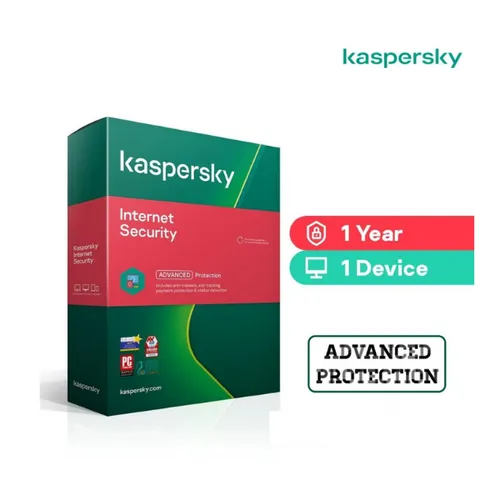 Kaspersky Internet Security - 1 Device (Antivirus Guard)