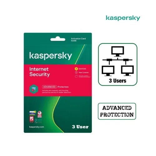Kaspersky Internet Security – 3 Devices (Antivirus Guard)