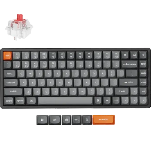 KEYCHRON K2 MAX QMK WIRELESS MECHANICAL KEYBOARD