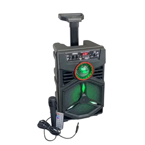 Kimiso QS-3812 8 Inch Speaker Outdoor Portable Trolley Speaker DJ Speaker