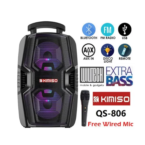 Kimiso QS-806 Bluetooth Party Speaker