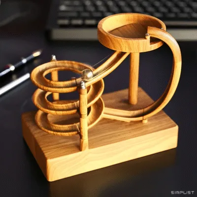 Kinetic Roller Coaster – (Perpetual Motion Toy)
