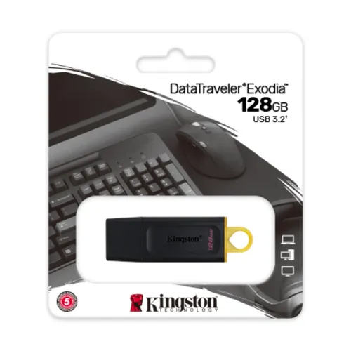 Kingston 128GB Data Traveler Exodia USB 3.2 Flash Drive