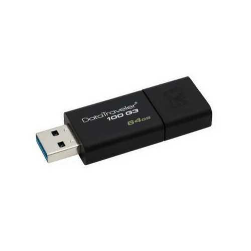 Kingston 64GB Data Traveler 100 G3 USB 3.0 Flash Drive